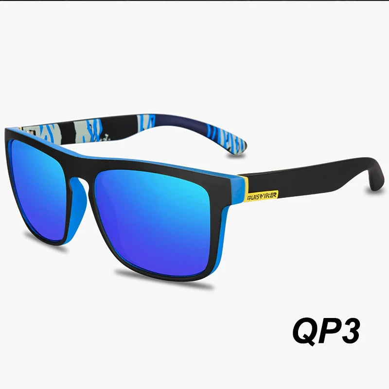 QUISVIKER Polarisierte Sport-Sonnenbrille für Männer und Frauen – Ideal zum Angeln, Camping, Wandern und Autofahren – UV-Schutzbrille