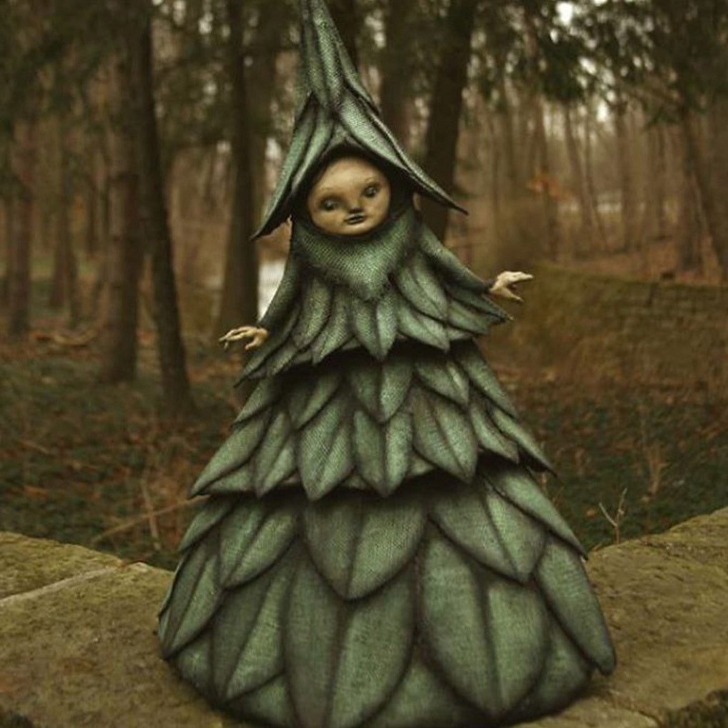 Halloween Hexenfigur Statue Harz Gruselige Hexenskulpturen Gartendekoration für Zuhause Patio Rasen Veranda Gartendekoration
