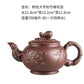 Große Kapazität Haushalt Handgemachte Lila Sand Teekanne Chinesische Teegeschirr Yixing Zisha Zhu Ton Ball Filter Blase Teekanne Mond Topf