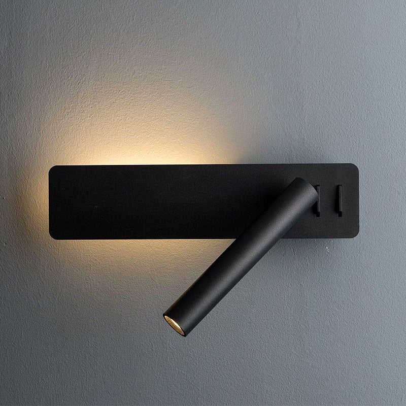 Frendorf | Drehbare LED-Lesewandleuchte für das Bett