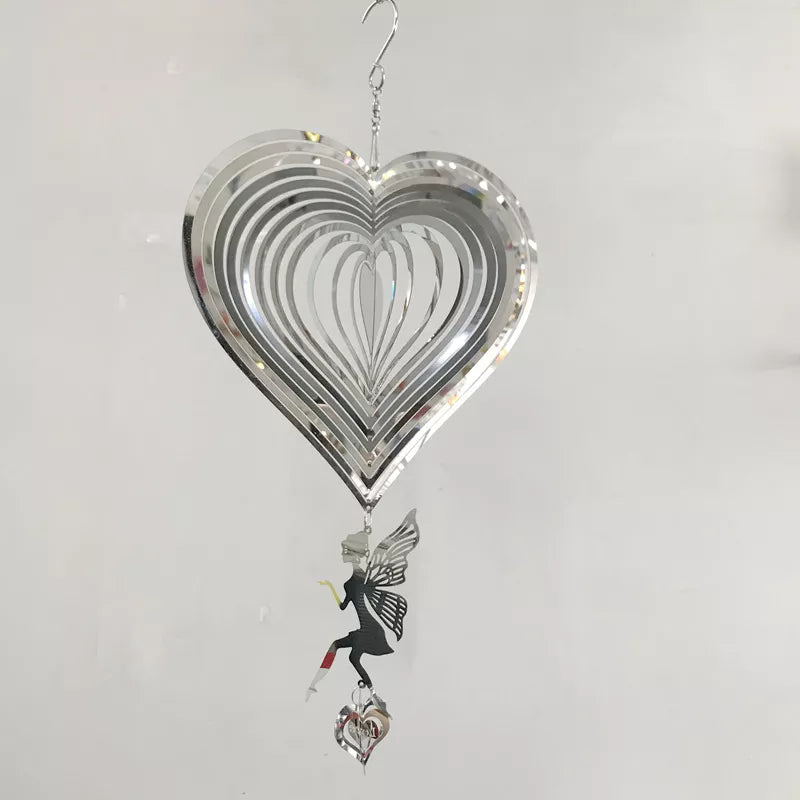 Feen Windspiel Garten Windglocken Hängedekorationen Outdoor Hochzeit Kawaii Haus Wohnraum Dekor Glocke Valentinstag Geschenk