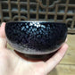 Jianzhan Chinesische traditionelle Fähigkeit Tenmoku Teeschale Sky Eye Trinkgeschirr Matcha Chawan Schüssel Ölfleck japanische Teeutensilien handgefertigt