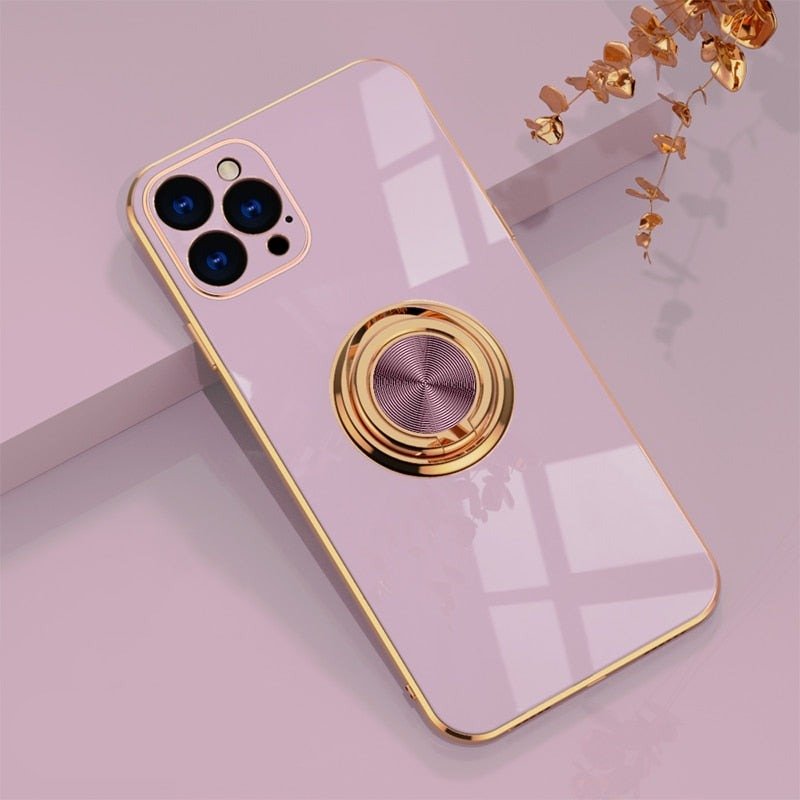 Frendorf |  iPhone Hülle mit Metallständer Ring