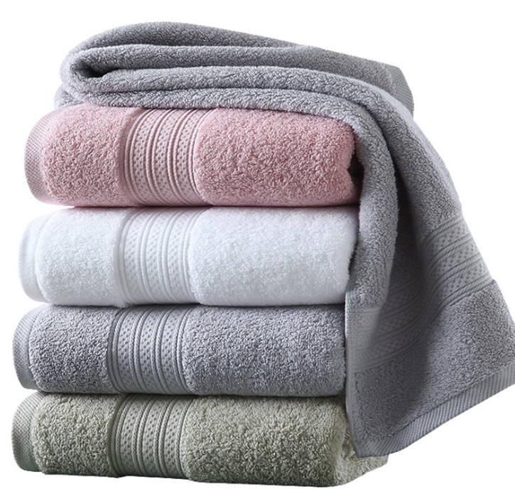 Frendorf | 100% ägyptische Baumwolle Badetuch 70x140cm - grau