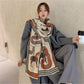 Herbstdekoration Cashmere Luxus Schals