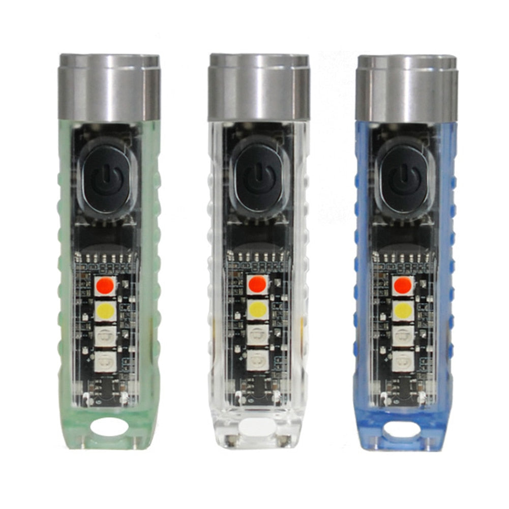 Mini-LED-Schlüsselanhänger-Taschenlampe