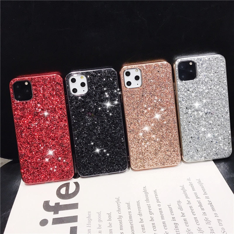 Frendorf | Luxuriöse Strass-Glitzer-Hülle für iPhone