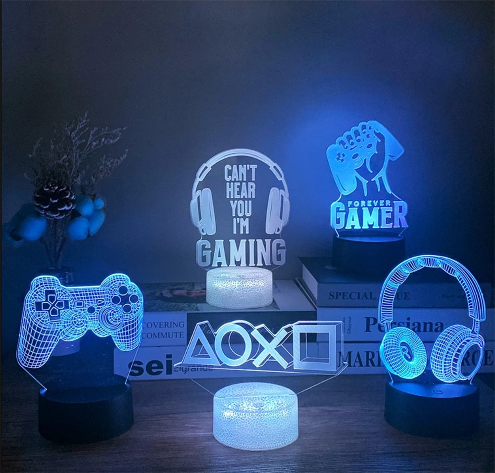 Frendorf |  Magische Gaming Nachtlicht | Schaffe eine magische Atmosphäre in deinem Schlafzimmer
