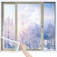 love356 Winterfensterisolierung winddichte Folie