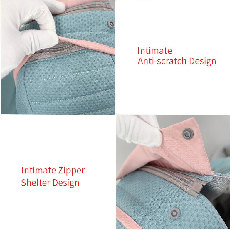 Frendorf | Babytrage mit Hüftsitz – Ergonomische Tragehilfe für Neugeborene & Kleinkinder