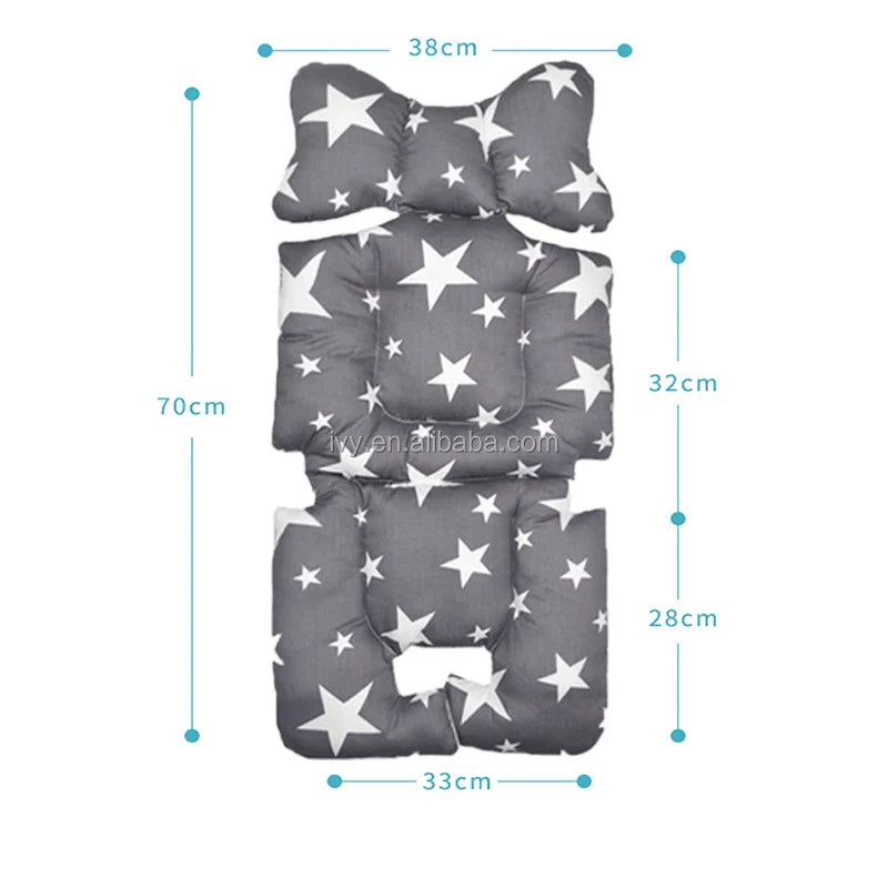 Frendorf | Bequeme Babyschalen Polsterauflage – Atmungsaktive Stroller Einlage