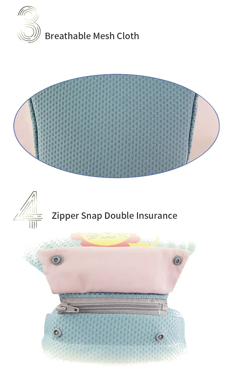 Frendorf | Babytrage mit Hüftsitz – Ergonomische Tragehilfe für Neugeborene & Kleinkinder