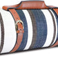Frendorf | Dicke maßgeschneiderte wasserdichte Outdoor-Camping-Picknickmatte handgefertigt gestrickte rollbare gefaltete Picknickdecke mit PU-Leder griffbereit