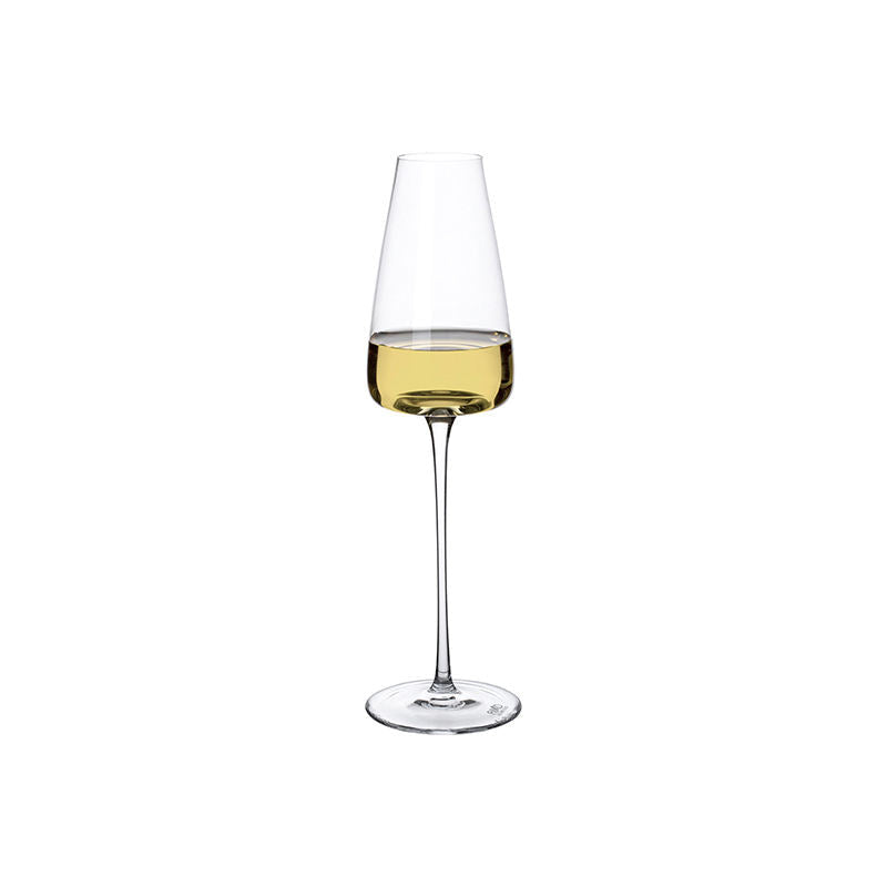 Frendorf | 230ml bleifreies Kristall Dimple Champagnerglas