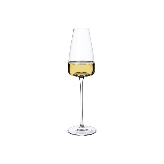 Frendorf | 230ml bleifreies Kristall Dimple Champagnerglas