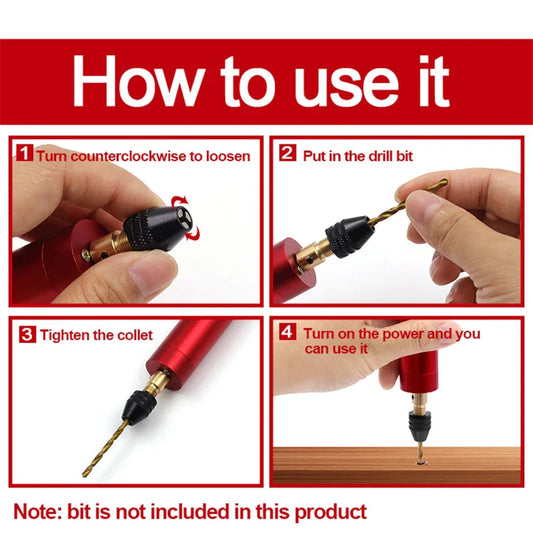 Power Craft USB Elektrischer Handgrinder