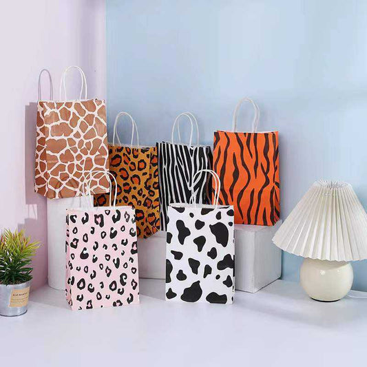 Frendorf | 21×15×8cm Party Papier Taschen - 30 Stück pro Design - Robuste und umweltfreundliche Geschenk Taschen für Geburtstage, Hochzeiten und Feiern - Perfekt für Süßigkeiten, Geschenke und Partybedarf