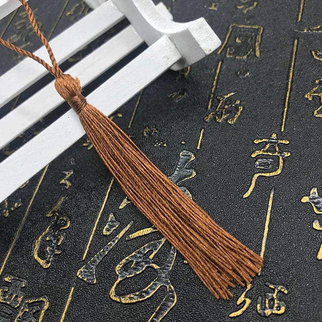 35 Stück Farbgemisch Lesezeichen Quasten - 13 cm Mini Quasten mit Schlaufen für DIY Bastel- und Schmuckherstellungszubehör