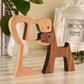 Dänische Holztiere Ornamente