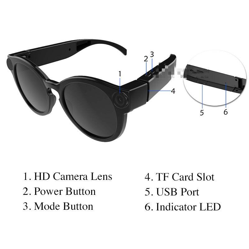 Frendorf | Fahrradbrille WiFi Mini Kamera HD 1080P DVR Video Audio Rekorder