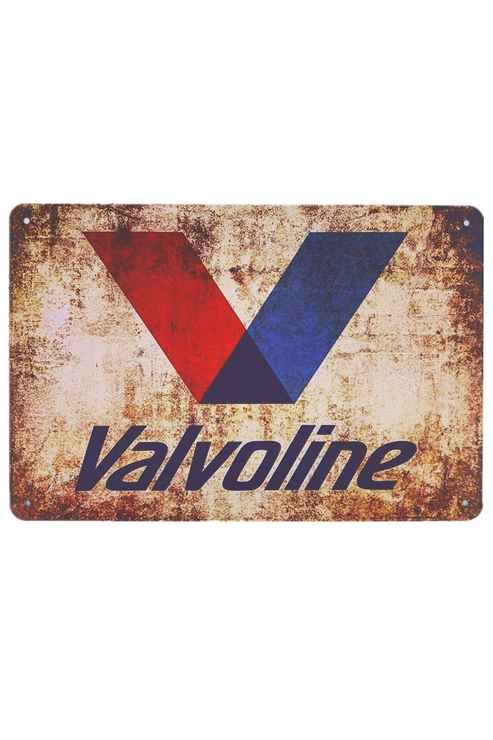 Retro Auto Service Metallposter