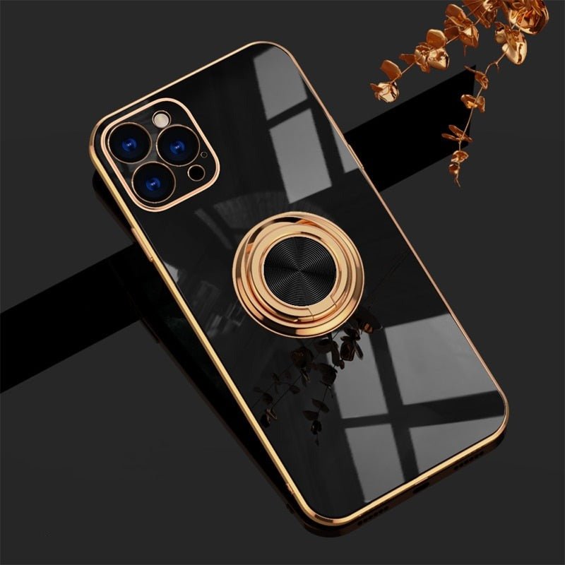 Frendorf |  iPhone Hülle mit Metallständer Ring