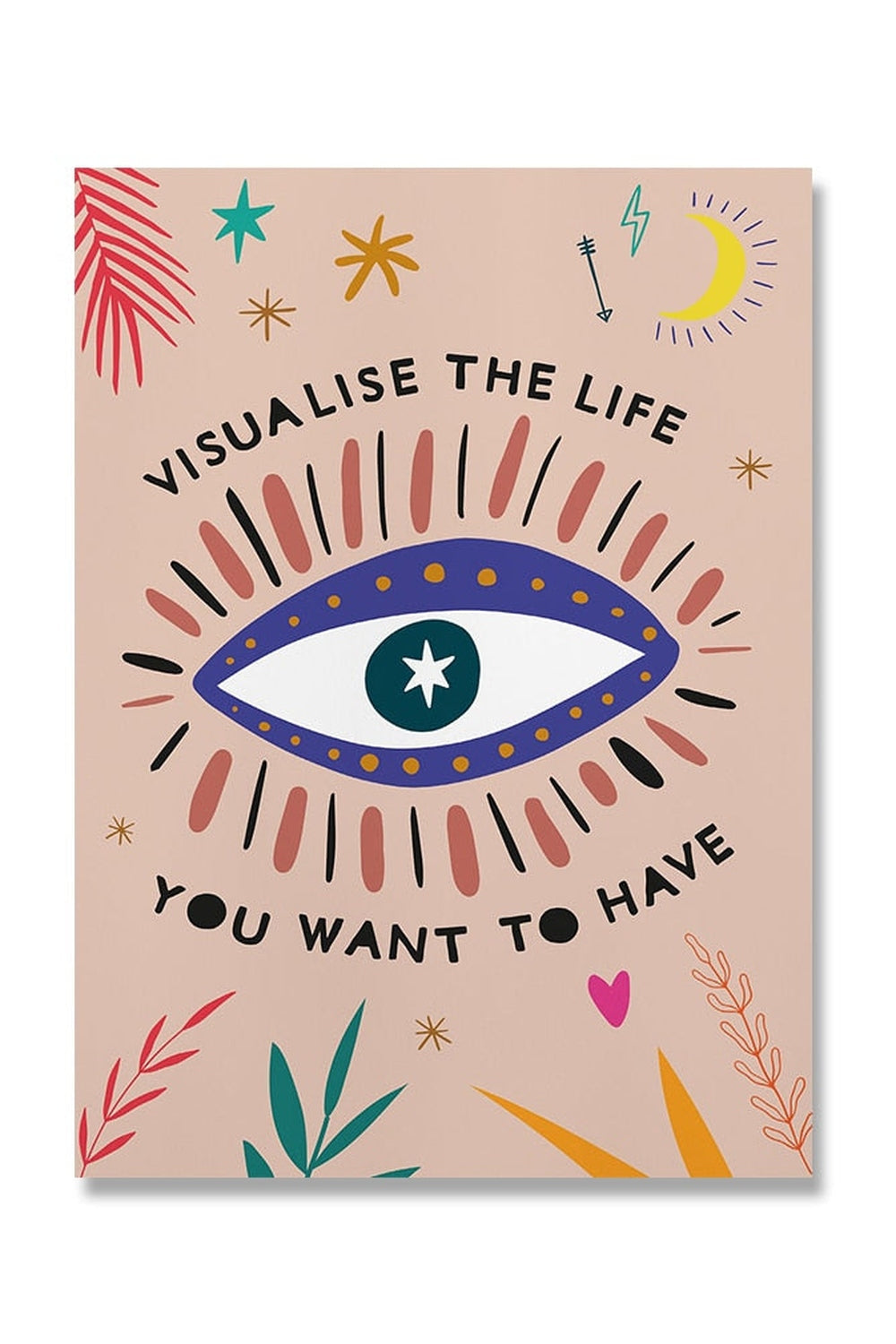 Psychedelisches Universum Leinwandkunst