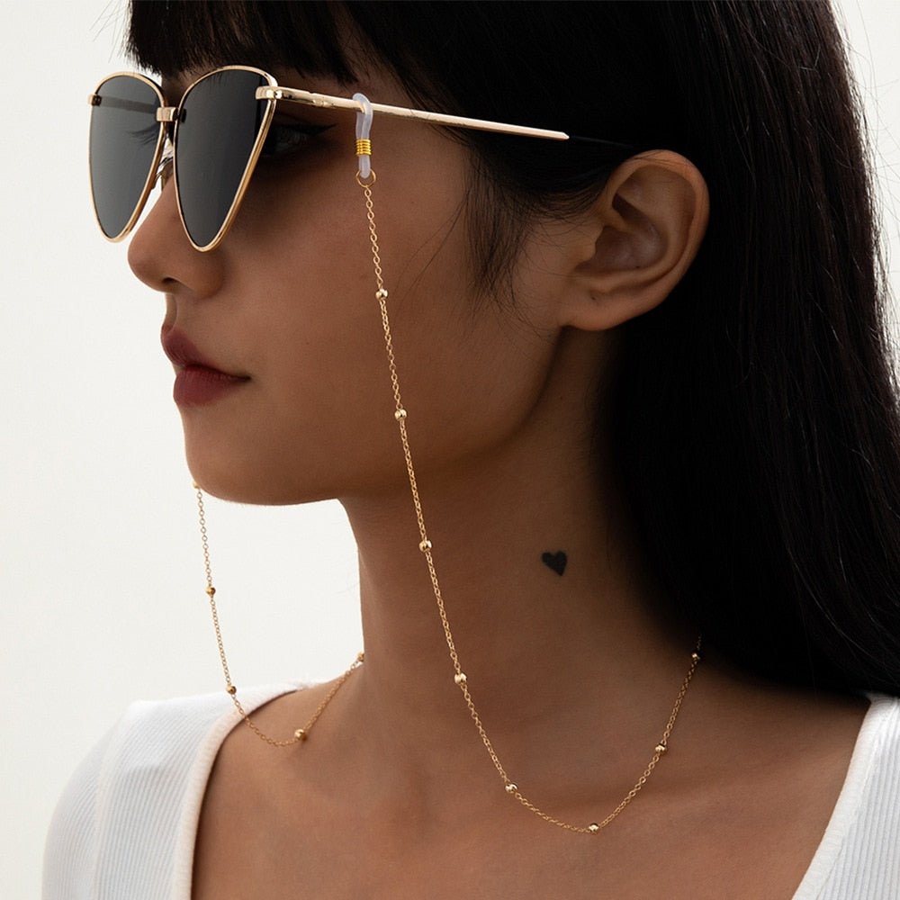 Frendorf | Perlen Sonnenbrillen Kette Brillenhalter