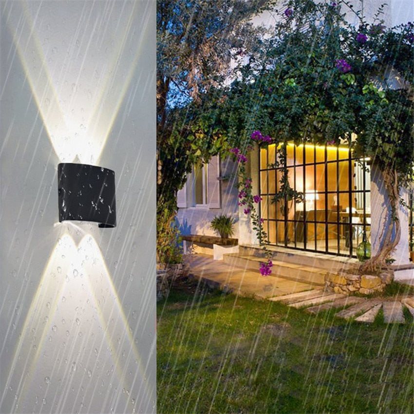 Moderne Wasserdichte LED Wandleuchte für Innen und Außen | Stilvolle und Energieeffiziente Beleuchtung