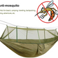 Frendorf | 2-Personen Outdoor-Hängematte mit Moskitoschutz - Tragbares Fallschirmstoff-Campingbett