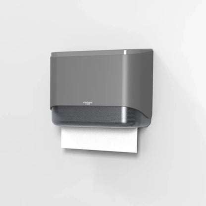 interhasa! Druckfreie Papierhandtuchspender: Wandmontierter Gewebehalter für Badezimmer-Toilette - Bequeme Papierhandtuchlagerung