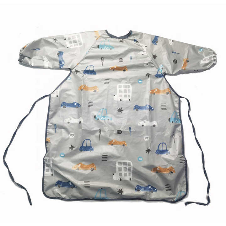 Frendorf | Baby Lätzchen mit Ärmeln – Wasserdichtes Kinderessen Lätzchen