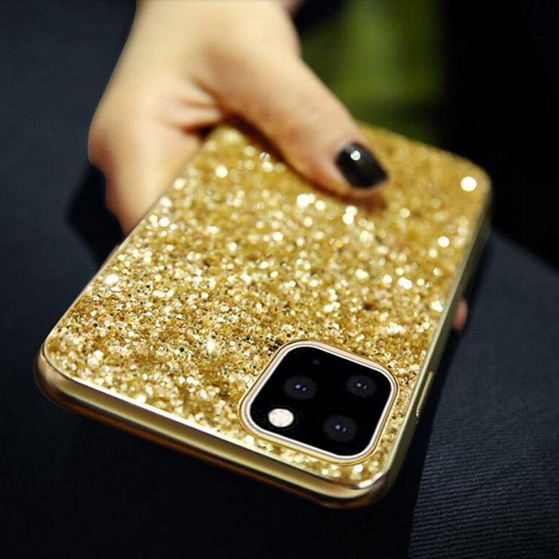 Frendorf | Luxuriöse Strass-Glitzer-Hülle für iPhone
