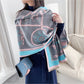 Herbstdekoration Cashmere Luxus Schals