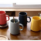 Sehr große Steinzeug-Kaffeetasse