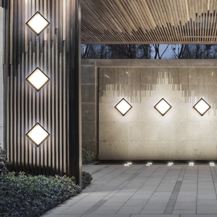 Frendorf | Boxer Außenwandleuchte Mit Bewegungsmelder | LED Wandleuchte Außen