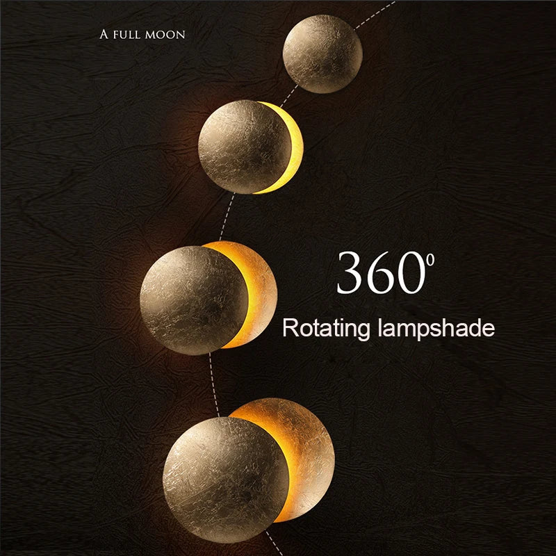 Frendorf | Moderne Dekor Eclipse Lunar Glow Wandlampe