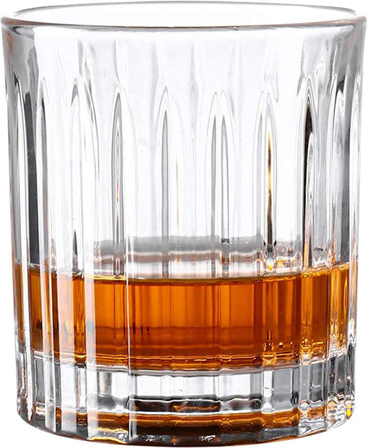 Frendorf | 285ml Whiskeyglas – elegantes und robustes Glas, perfekt zum Servieren von Whiskey, Bourbon oder anderen Spirituosen, entworfen zur Verbesserung des Aromas und Geschmacks, ideal für Heimbars, besondere Anlässe oder entspanntes Trinken.