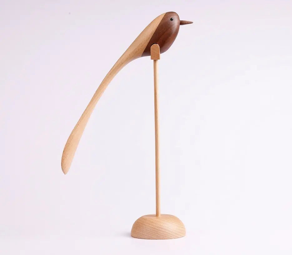 Dänische Holzvögel