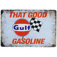 Retro Auto Service Metallposter