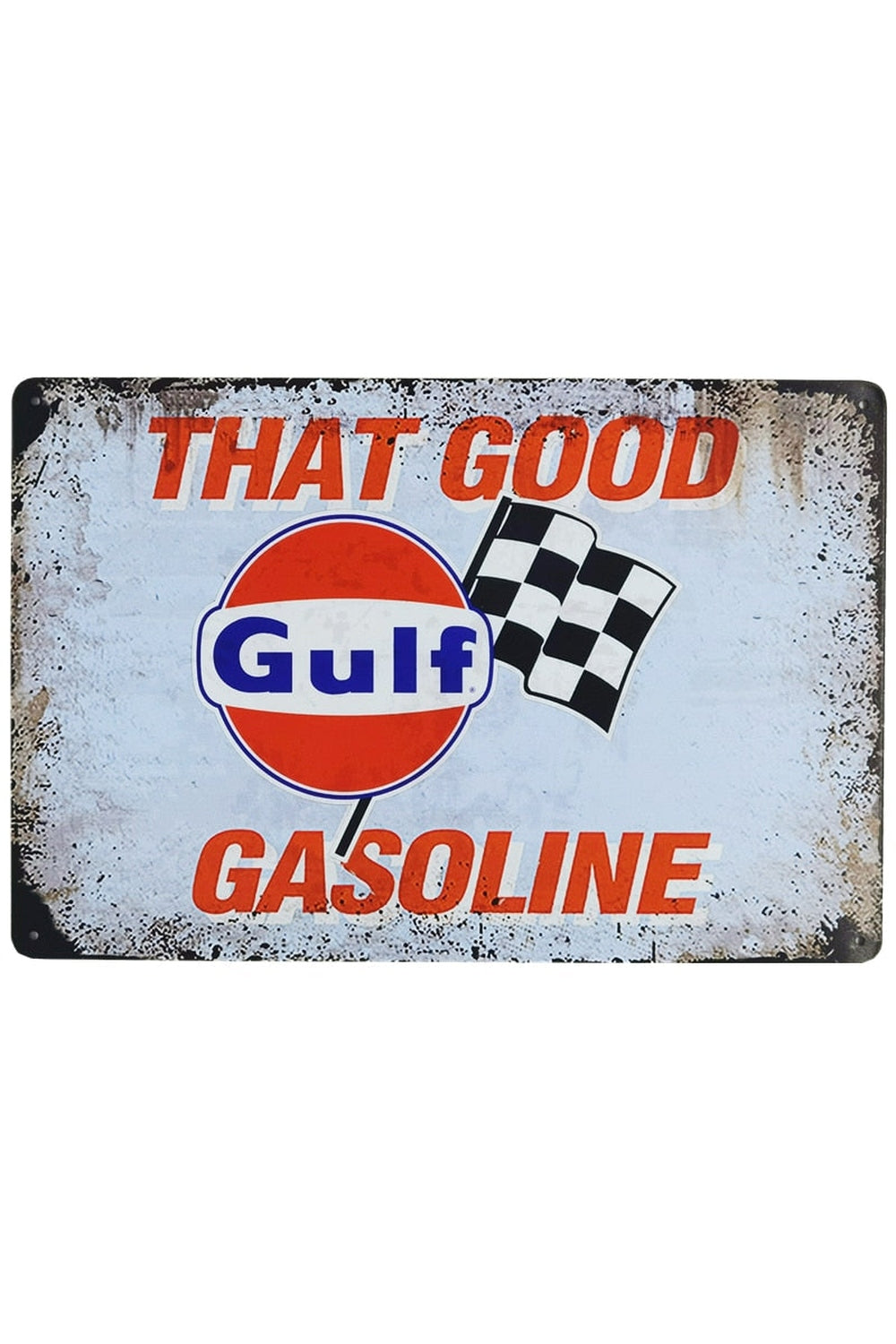 Retro Auto Service Metallposter