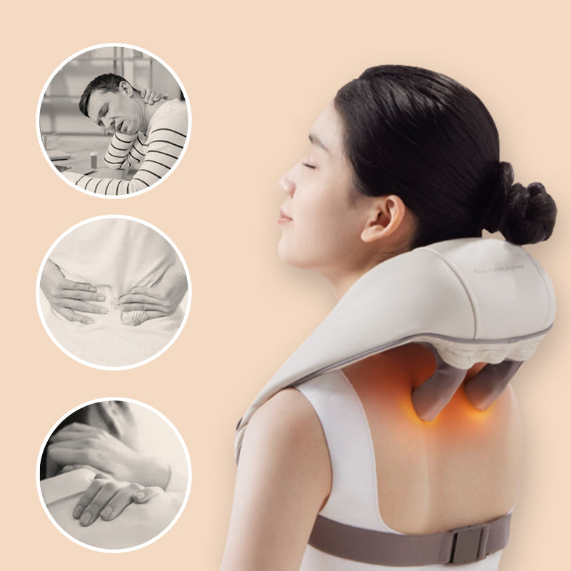 Frendorf | Heat-Bliss | Therapeutisches Massagegerät für Nacken- und Schultern Spannungen