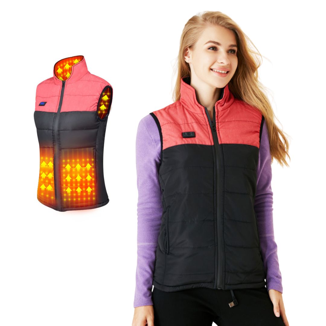 Frendorf | Damen beheiztes Gilet mit Batteriepack – Stylische beheizte Weste für ultimativen Komfort
