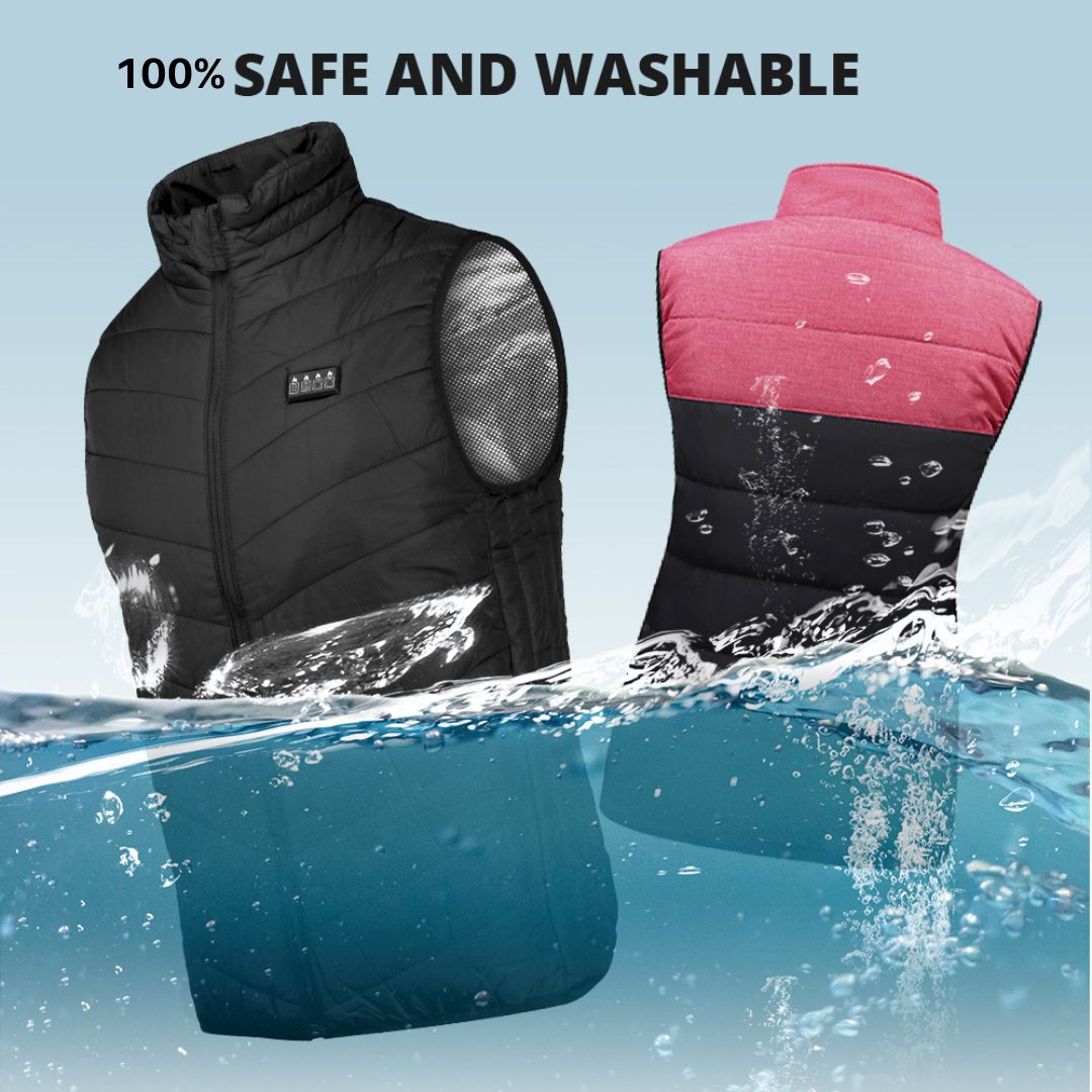 Frendorf | Damen beheiztes Gilet mit Batteriepack – Stylische beheizte Weste für ultimativen Komfort