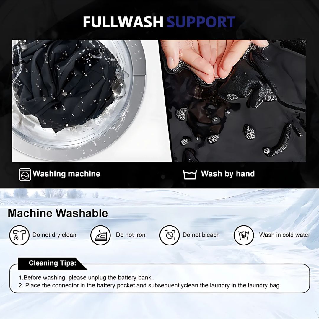 Frendorf | Heizweste mit Akku – Stylische beheizte Weste für ultimativen Komfort für Herren und Damen