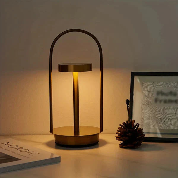 Frendorf | TouchLume tragbare dimmbare Tischlampe - modernes Design