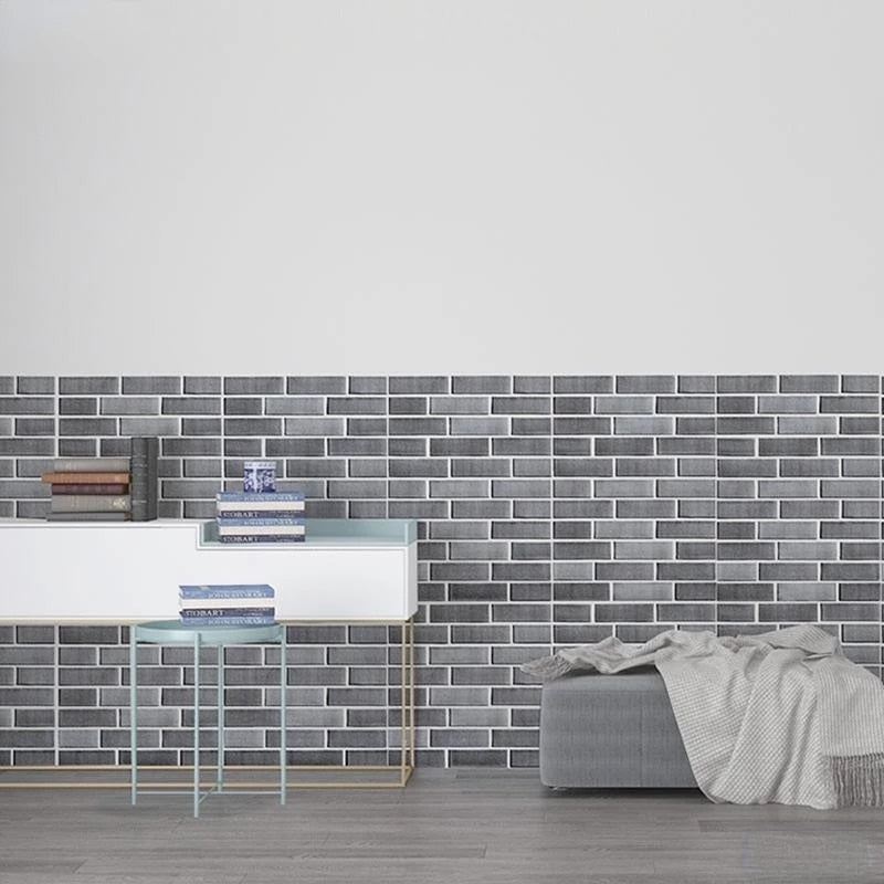 Frendorf | 3D Selbstklebende Kopfsteinpflaster Wandaufkleber