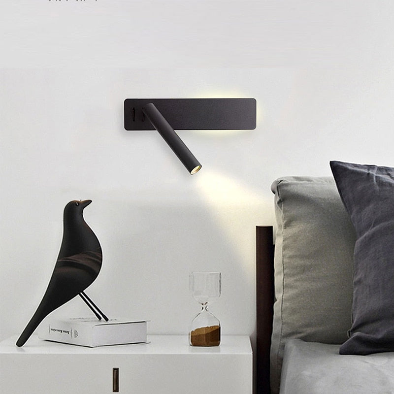 Frendorf | Drehbare LED-Lesewandleuchte für das Bett