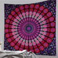 Trippy Mandala Wandteppich