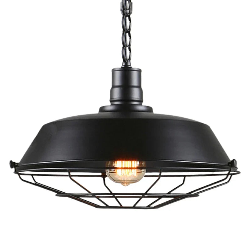 Vintage Loft Pendelleuchte: Industrielle Retro Eisen Deckenleuchte Kronleuchter für Salon, Restaurant, Bar, Küche